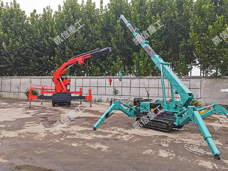 我公司新研發(fā)的狹窄空間起重作業(yè)履帶蜘蛛吊車(chē)